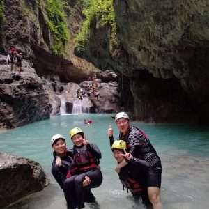 Badian Canyoneering pick-up and drop off Alcoy